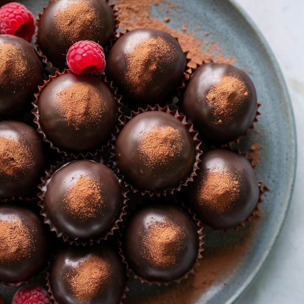 Dark Chocolate Truffles