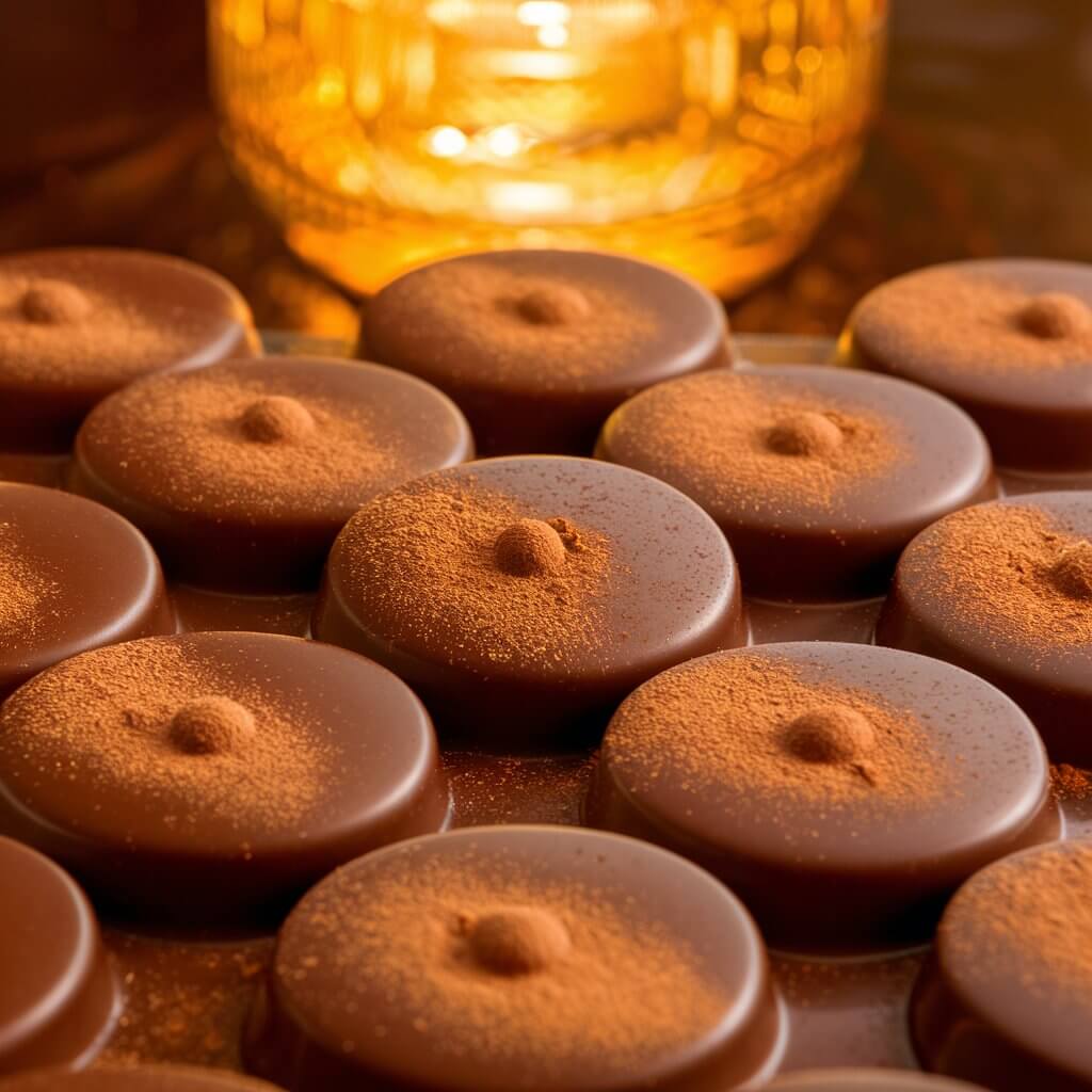 Spiced Chai Chocolate Discs